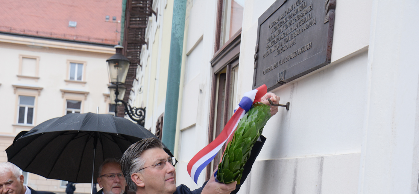 Plenković u povodu 30. obljetnice raketiranja Banskih dvora: To su bili sudbonosni trenuci za slobodu Hrvatske
